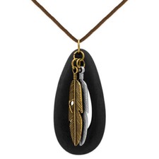 Collana In Pelle Con