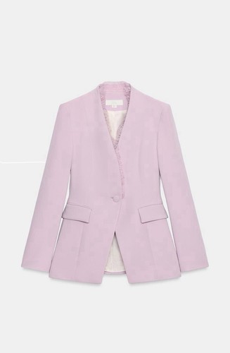 Zara blazer con spalline - zara,