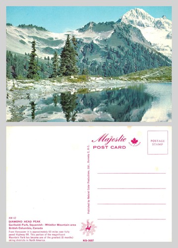 Postcard diamond head peak - head,