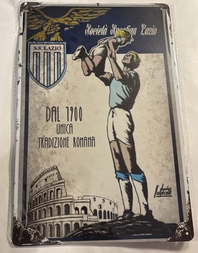 Targa metallo lazio - targa, lazio-unica