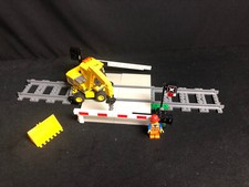 Lego 7936 City Trains RC Train Manual Level Crossing passaggio ferroviario passaggio a livello 2010