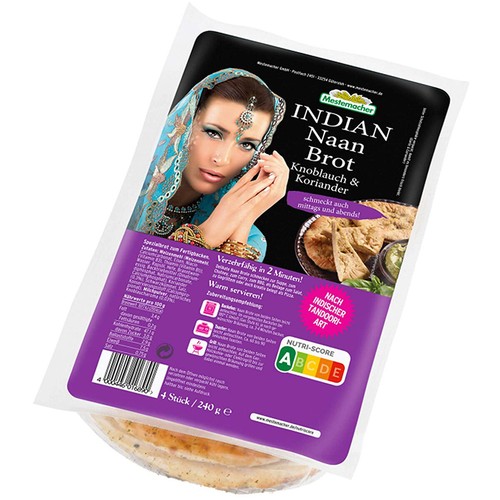 Mestemacher indian mini - mestemacher, naan