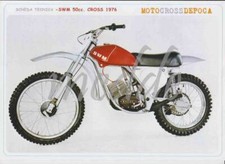 DEPLIANT-BROCHURE -PROSPEKT   - MOTO SWM 50cc. CROSS 1976-MOTOCROSS