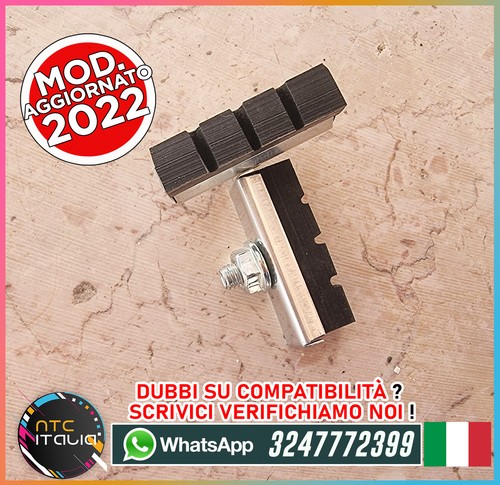2pz tacchetti pattini gomma - 2pz,