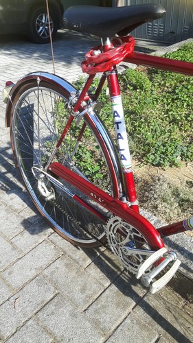Atala wintage rossa totalmente