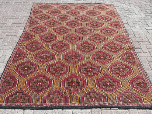 Tappeto kilim 6x9 area - 6x9, area,