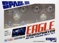 Moonbase Alpha Space:1999 EAGLE Metal Engine Bell Set 1:72 MPC Model Kit MKA038