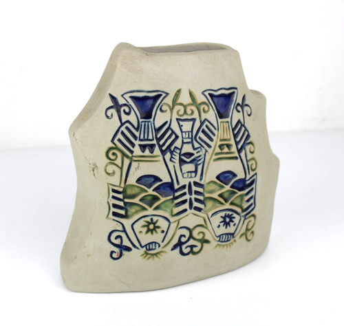 Vaso artigianale firmato - vaso,