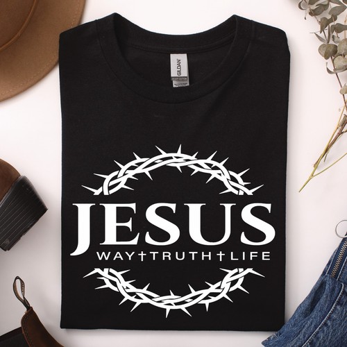 Shirt gesù unisex way truth - t-shirt,