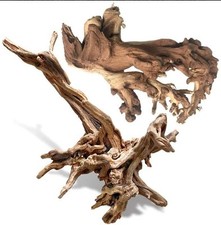 Acquario in legno naturale di