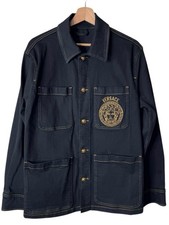 Giacca camicia Versace nera