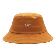 Bold Twill Bucket Hat Brown -