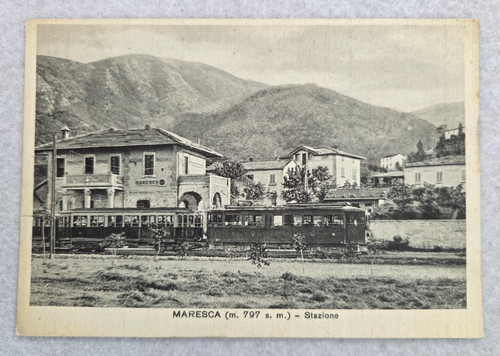Cartolina pistoia maresca - cartolina,