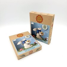 Kit artigianato coniglio osservazione delle stelle Corinne Lapierre feltro mix idea regalo di Natale unica