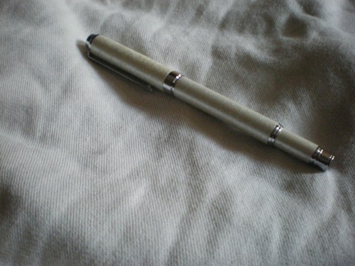 Pluma estilografica con - pluma, un