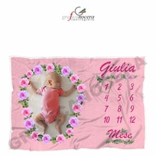 Plaid personalizzato Neonata