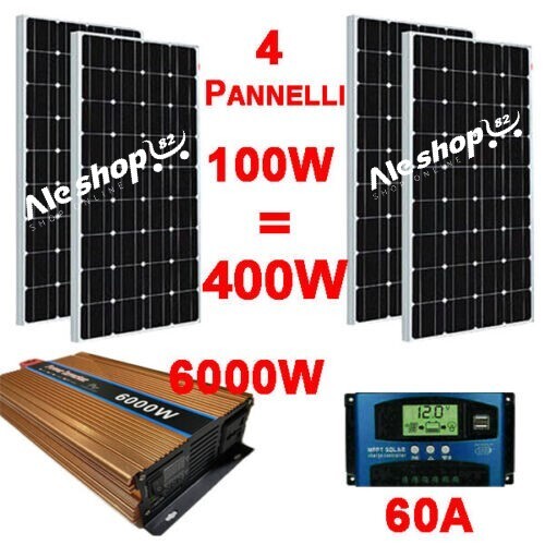 Kit fotovoltaico pwm - kit,