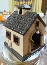 Thun Presepe casetta Con Gatto porta candela Tea Light Tealight