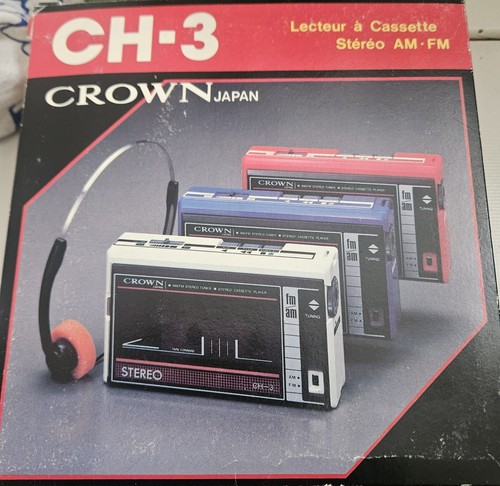 Crown walkman lettore di - ch-3,