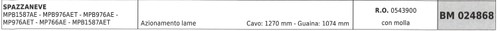 Cavo avviamento lame maori - cavo,