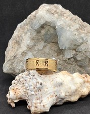 ANELLO UOMO COLORE DORATO IN