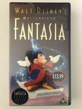 Fantasia VHS 1991 Walt