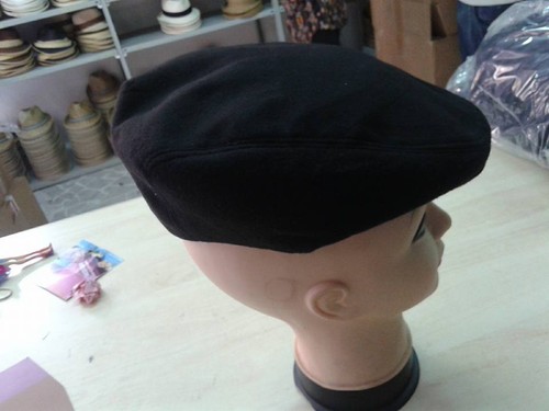 Cappello unisex coppola nero - unisex,