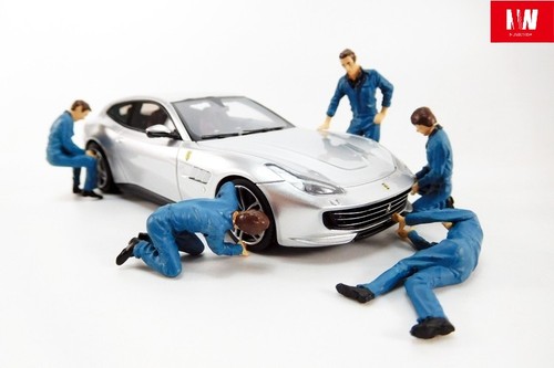 Diorama meccanico auto - diorama, 1:43