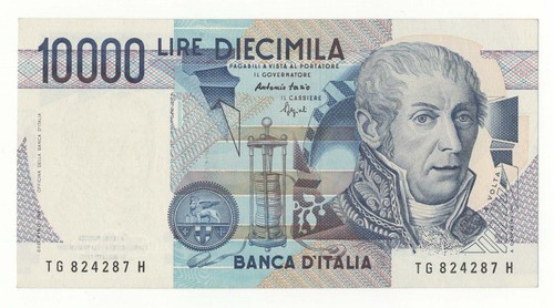 10000 lire volta - volta, decr