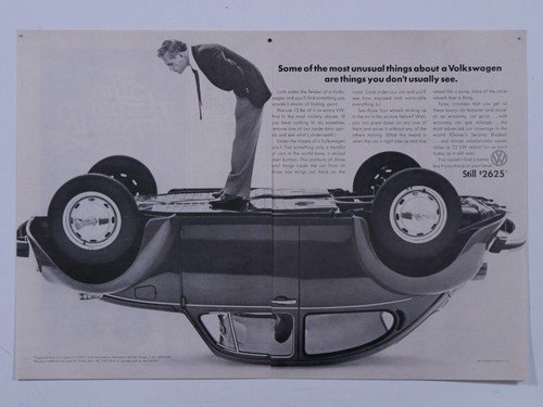 Pubblicità volkswagen beatle - volkswagen,