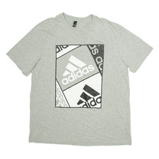 ADIDAS Maglietta Uomo Grigia L