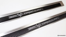 COPPIA DI BATTITACCO IN CARBONIO ABARTH 595 COMPETIZIONE - SENZA SCATOLA
