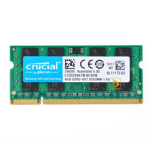 Crucial 2rx8 pc2 5300s - 4,