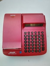 registratore di cassa Olivetti Nettuna 220 rosso