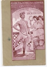 Fabio Fabbi V Congresso Feder. Ginnastica Bologna 1901 - fp. vg.