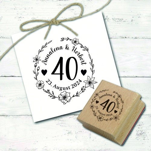 Timbro fantasia matrimonio - , 40