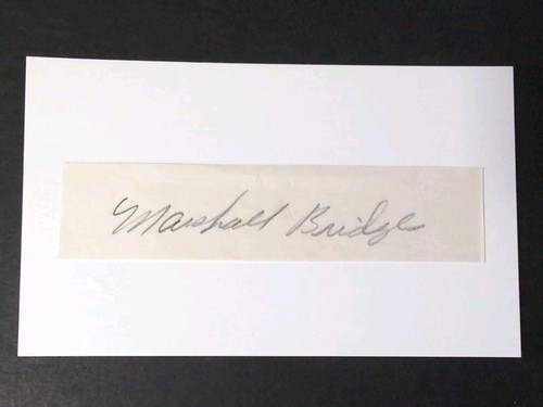 Autografo firmato marshall - autografo,