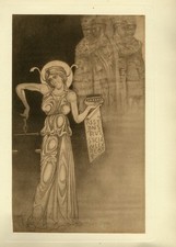 ❤️ 1909 Estampe originale