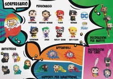 MINI FUNKO POP SUPEREROI DC COMICS KINDER JOY - COLLEZIONALI TUTTI!