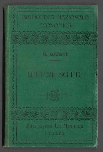 Lettere scelte giusti g - lettere, giusti,