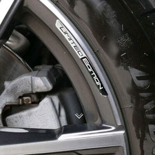 4x EDIZIONE LIMITATA Veicolo Auto Mozzo Ruota Adesivo Emblema Badge Decalcomanie Accessori