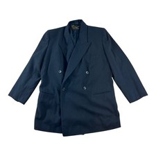 Blazer anni 20 30 lana nero