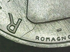 5 LIRE 1971 ERRORE - FRATTURA