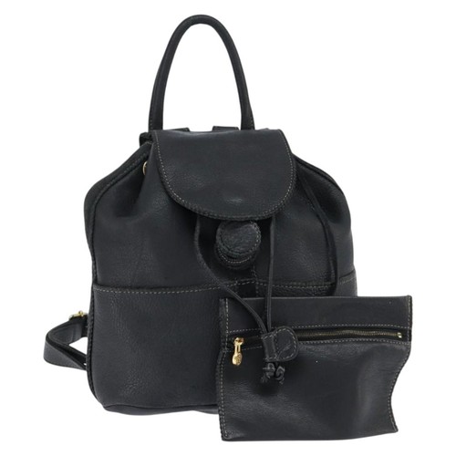Fendi zaino pelle nero - pelle,