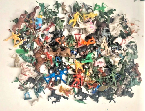 Lotto soldatini plastica 32 - lotto, 1:32
