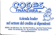 Calendarietto - coges - finanziari - rimini - anno 2003