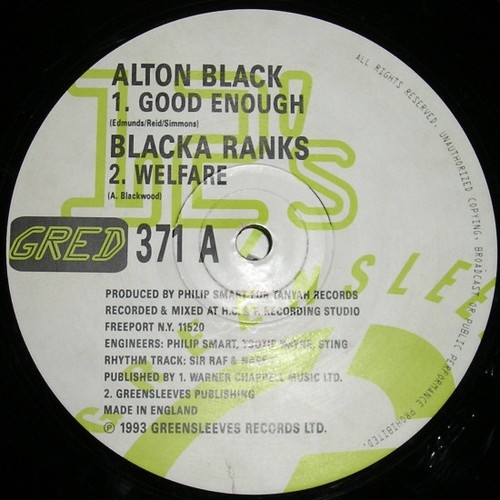 Alton black blacka ranks - blacka,