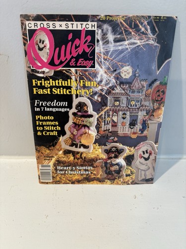 Rivista halloween punto croce - rivista,