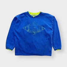 Vtg 90s Quiksilver Neon Riders