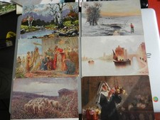 20171) LOTTO 5 CARTOLINE